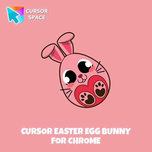Cursor Easter Egg Bunny For Chrome
